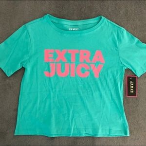 Juicy Couture * pool green * graphic tee